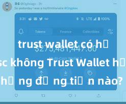 trust wallet có hỗ trợ bsc không Trust Wallet hỗ trợ những đồng tiền nào? Danh sách đầy đủ